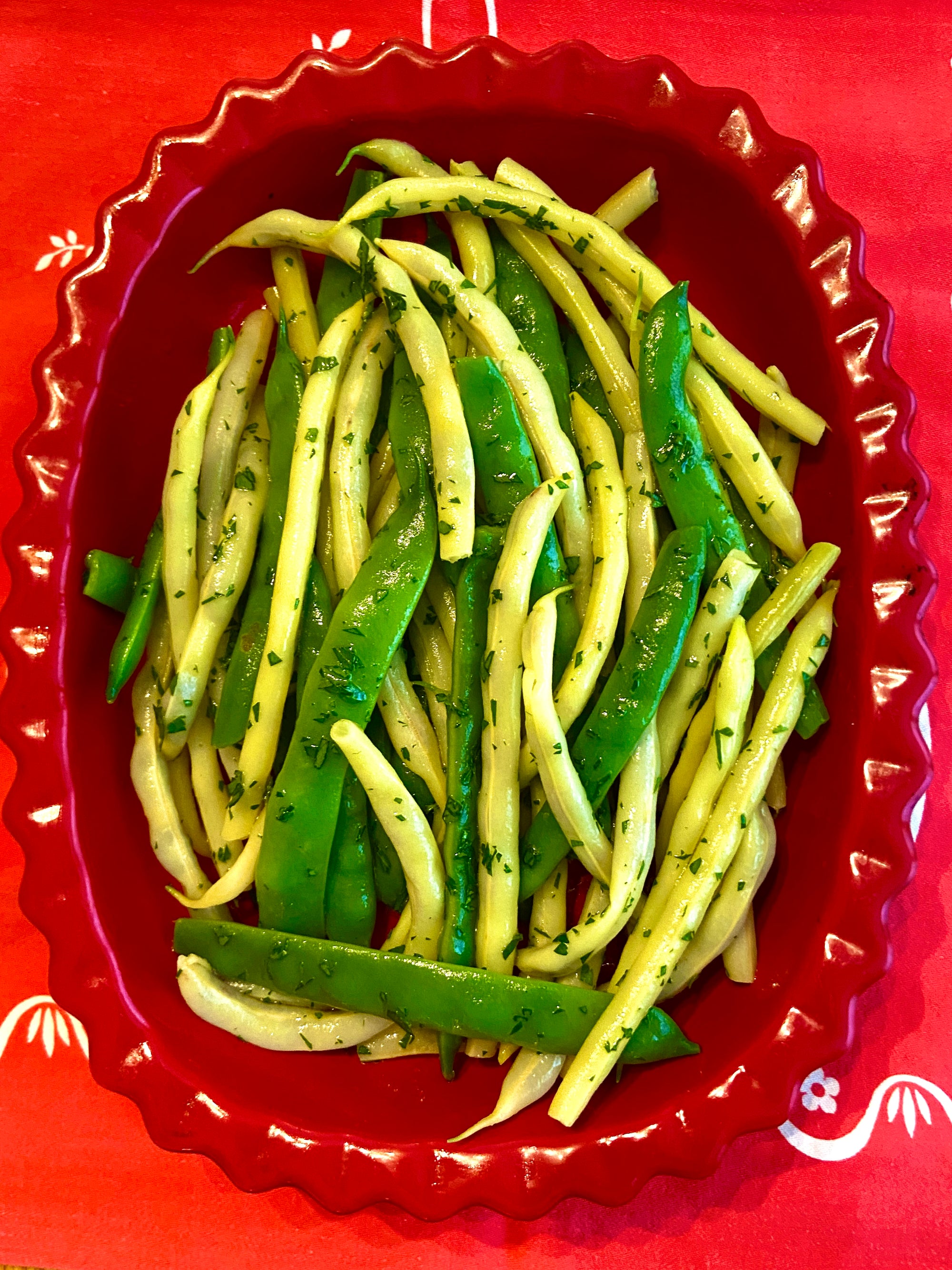 Green Beans with Lemon and Nocellara