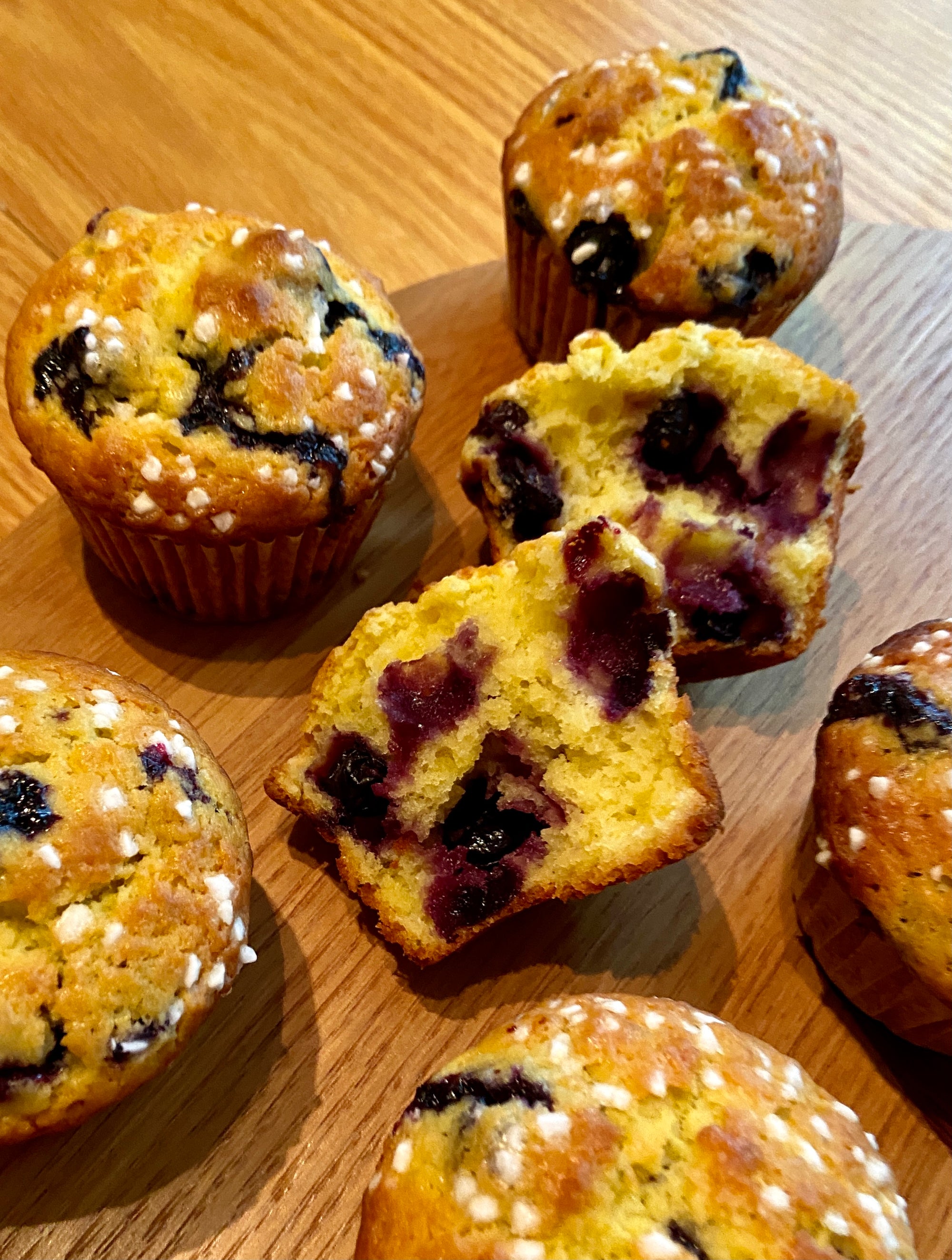 Recipe: Biancolilla Blueberry Lime Muffins