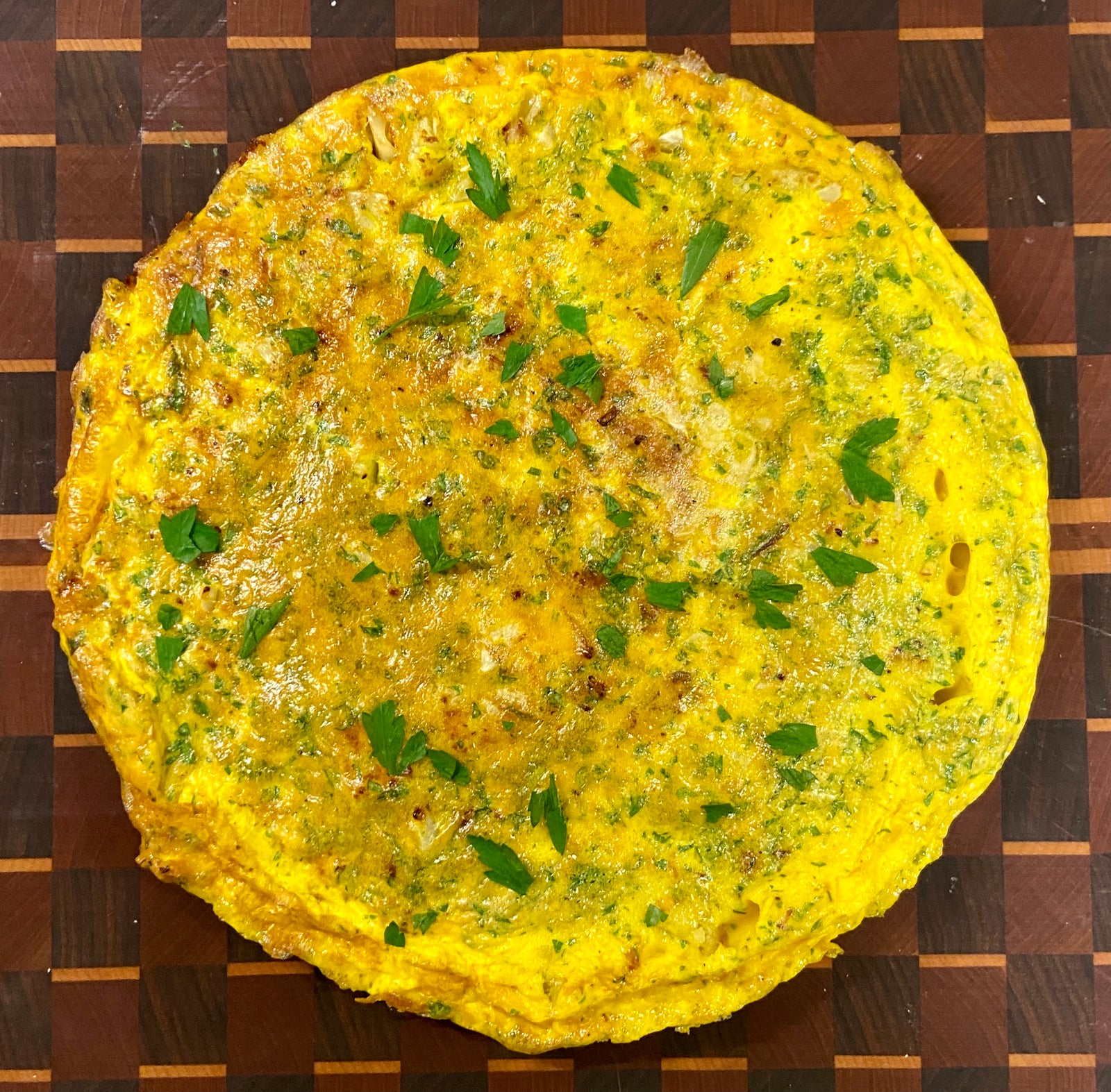 Cauliflower Frittata with Biancolilla