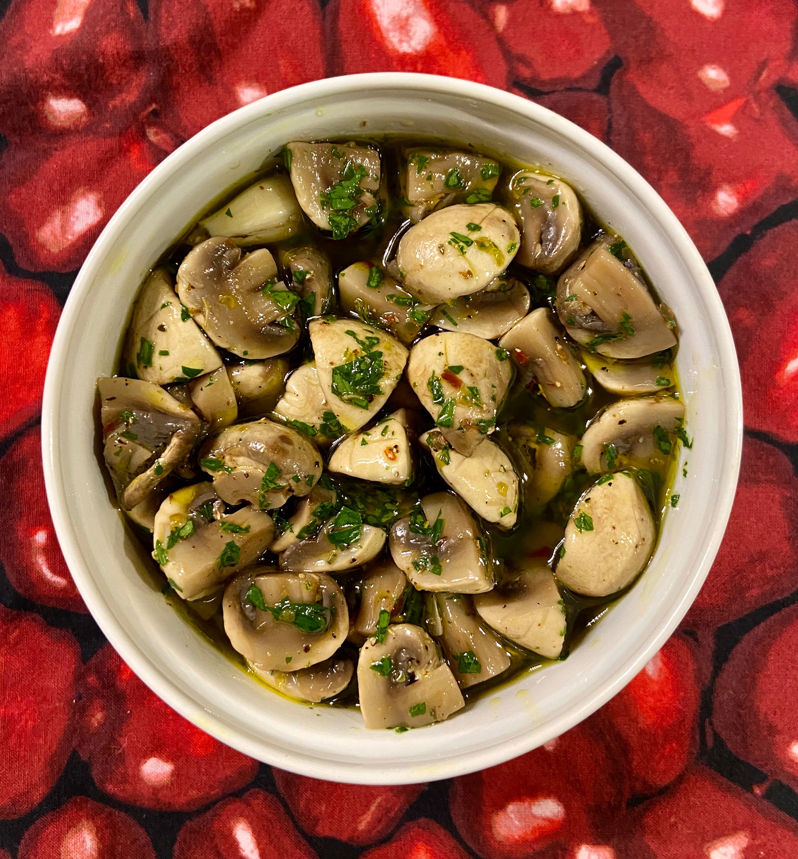 Marinated Mushrooms