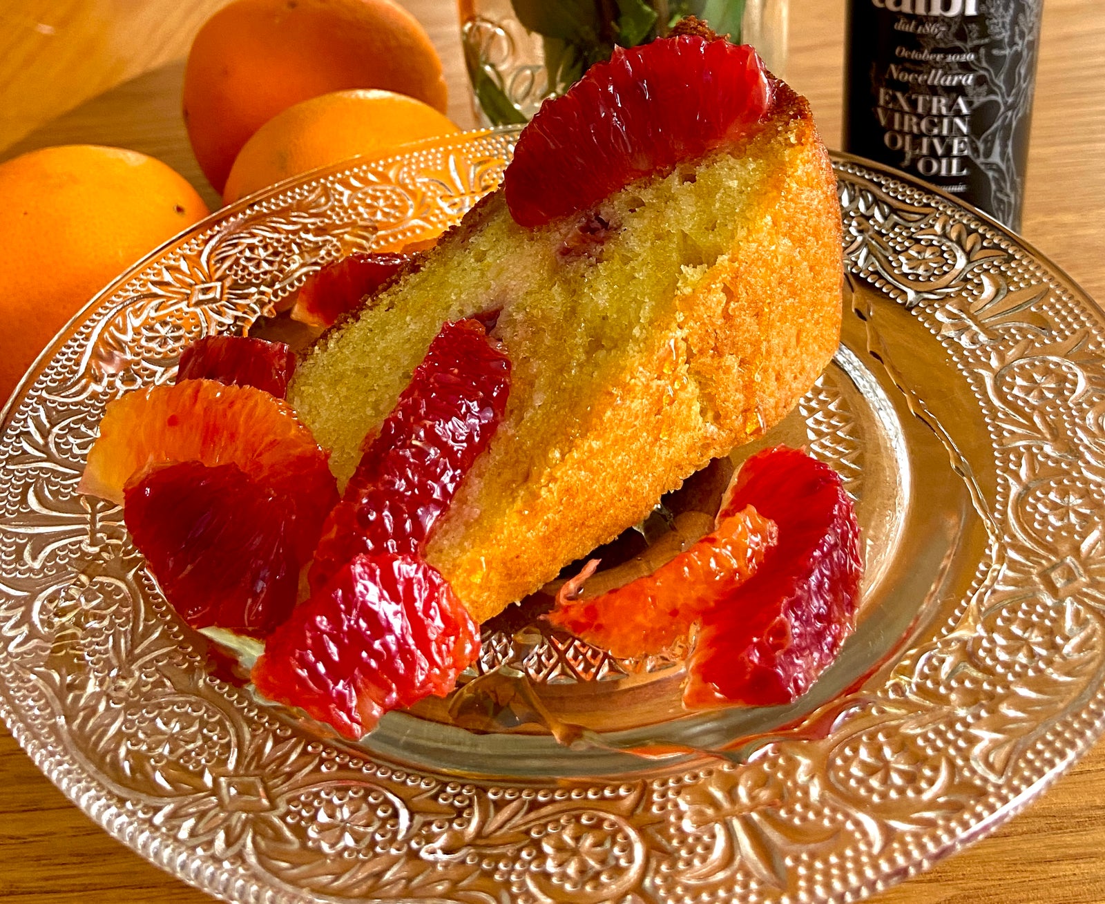 Blood Orange Olive Oil Cake