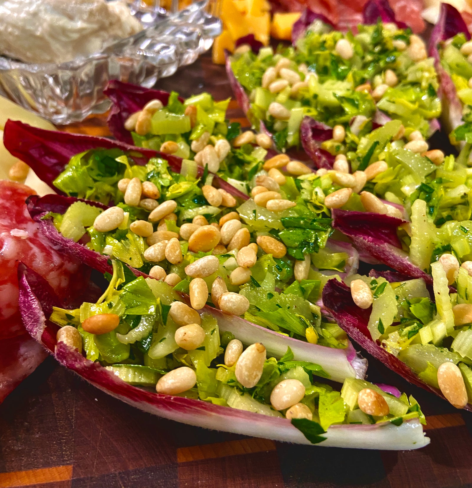 Celery Heart Salad in Endive