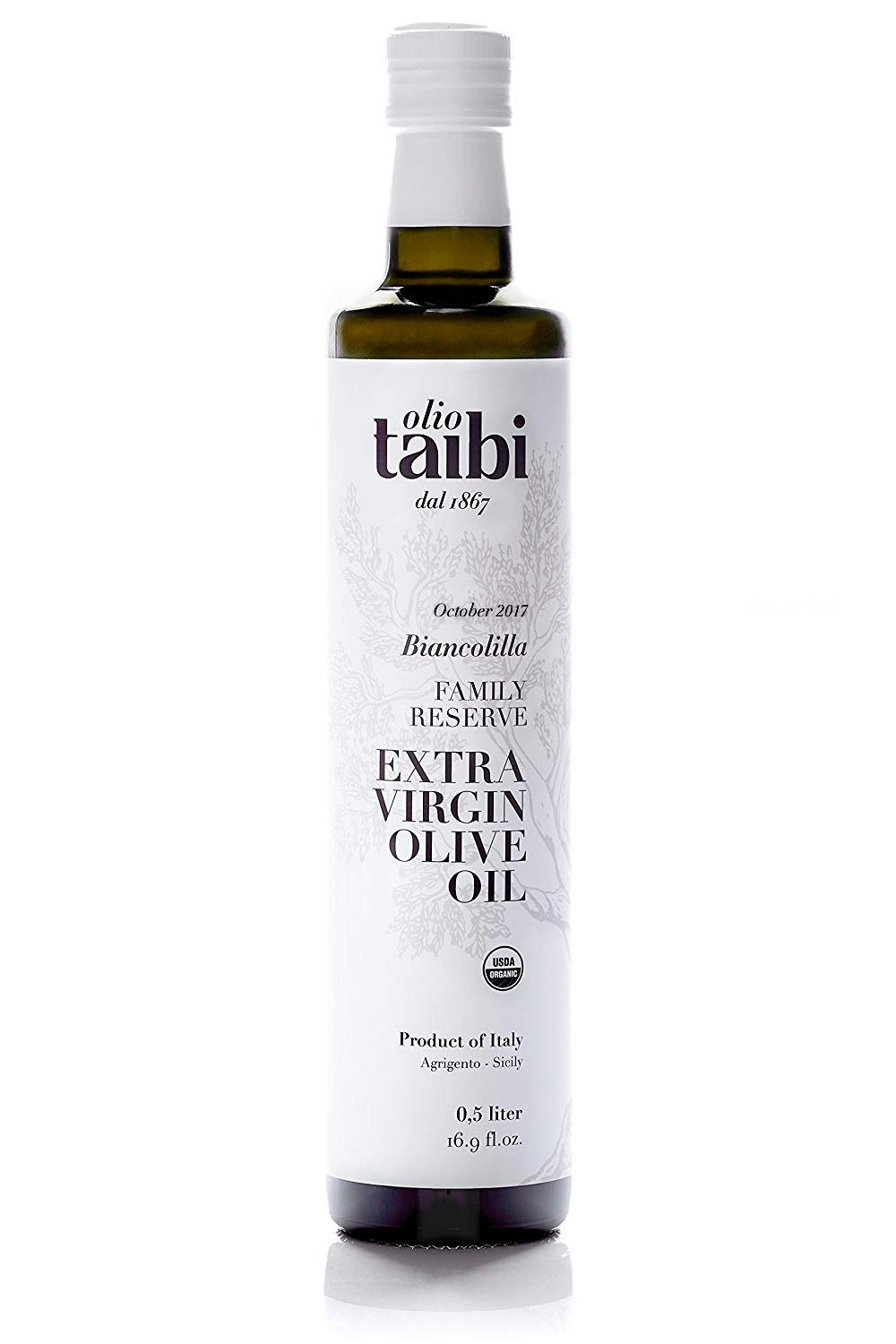 Olio Taibi "Biancolilla" | Award Winning Organic Extra Virgin Olive Oil from Sicily